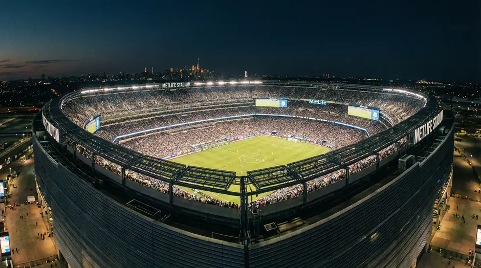 MetLife Stadium i East Rutherford, New Jersey — vært for VM 2026-finalen