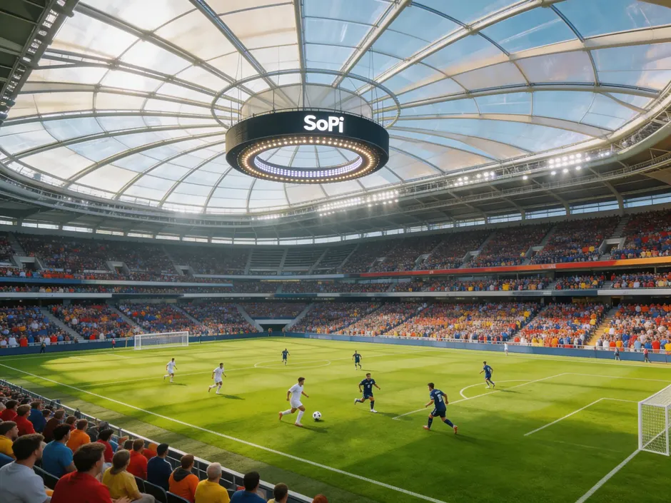 SoFi Stadium i Inglewood, Los Angeles — VM 2026-arena